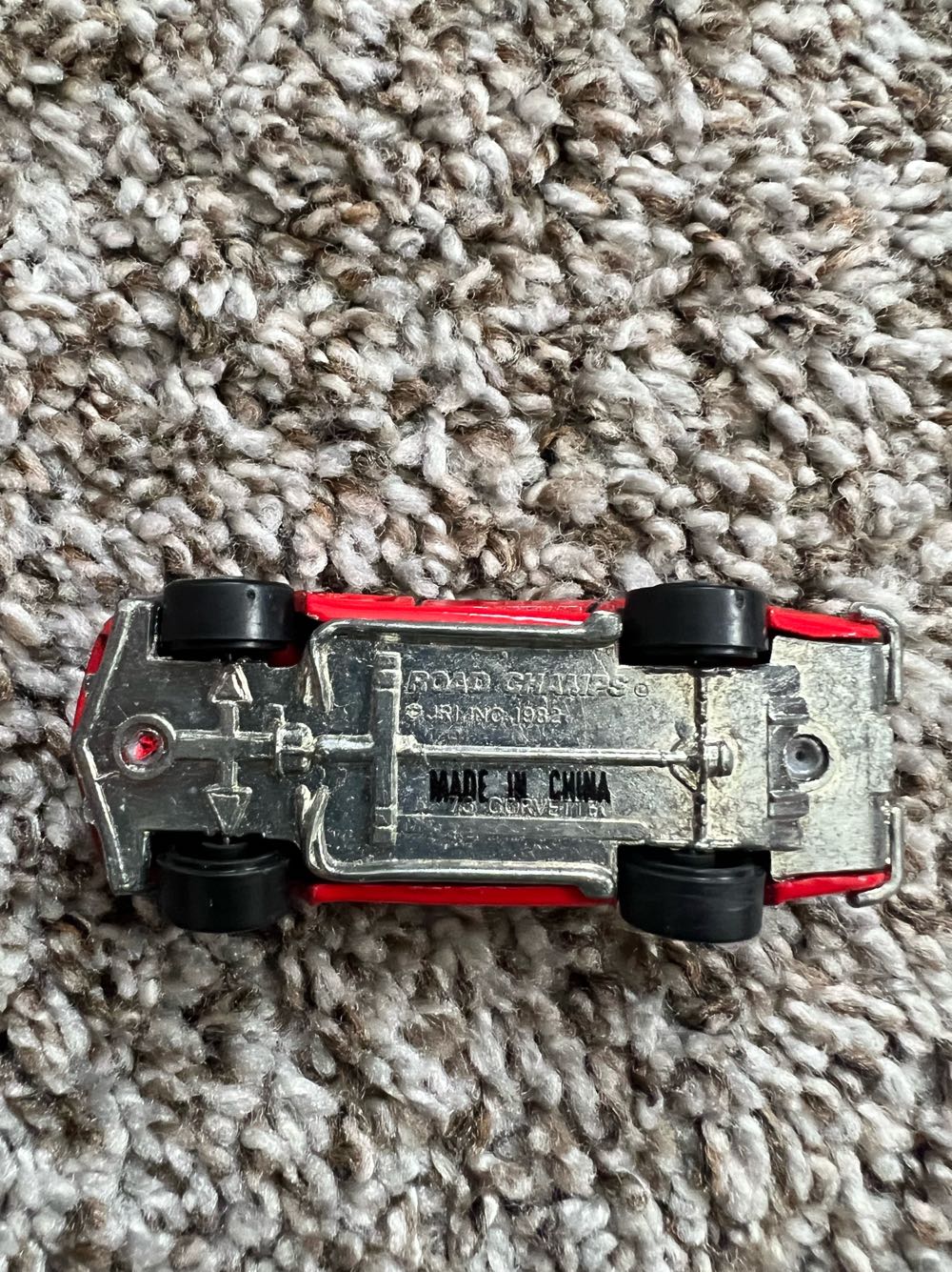 Corvette 1973 - Mattel (Road Champs Loose Corvettes) action figure collectible - Main Image 3