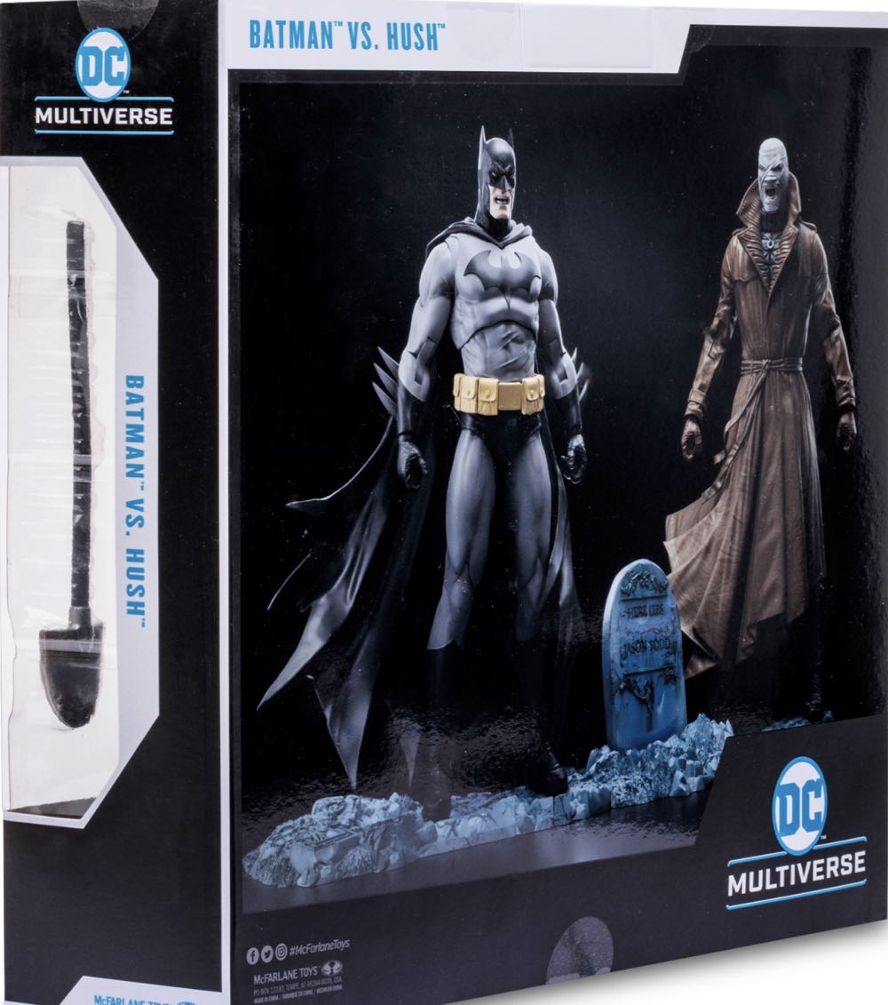 Batman VS. Hush 2 Pack - McFarlane Toys (DC Multiverse) (Batman : Hush) action figure collectible - Main Image 2