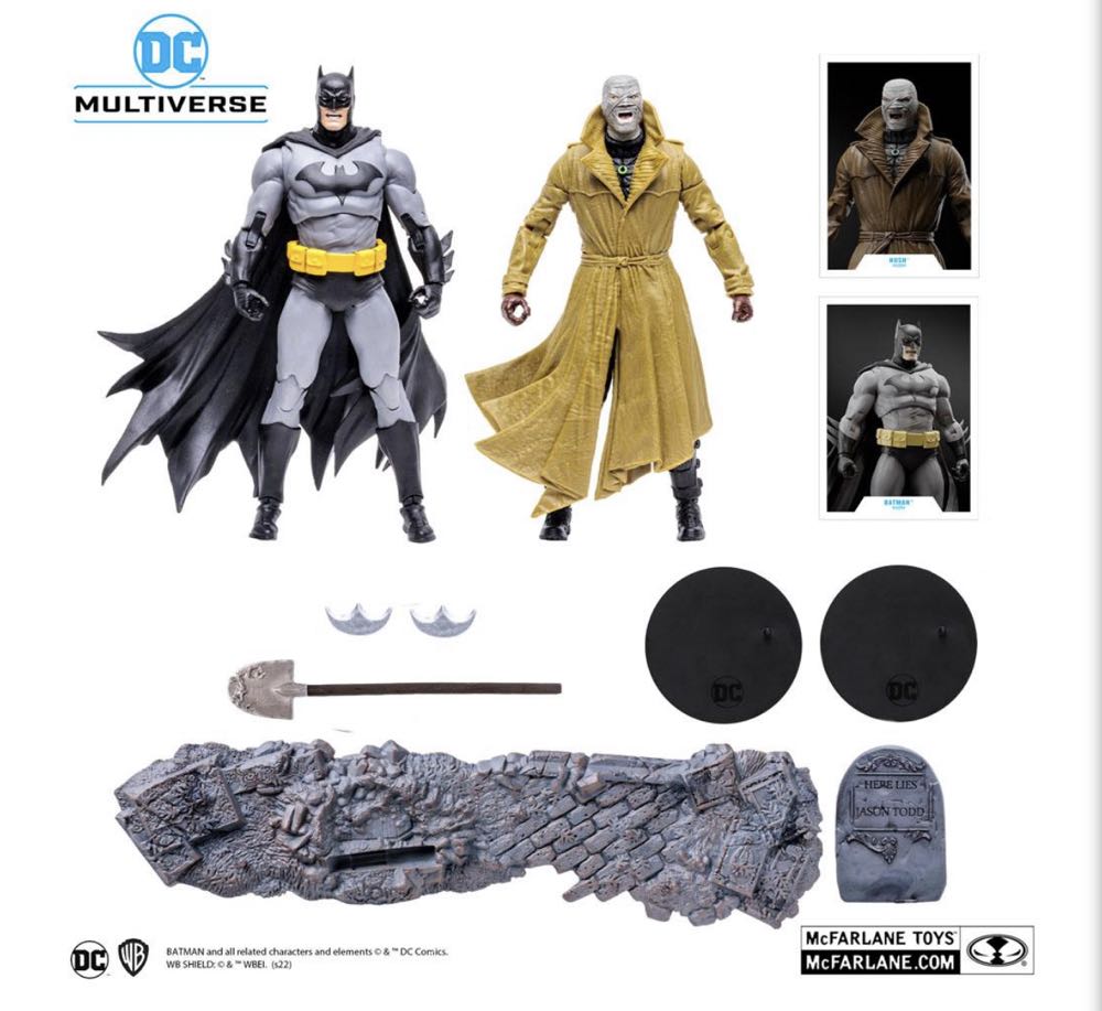 Batman VS. Hush 2 Pack - McFarlane Toys (DC Multiverse) (Batman : Hush) action figure collectible - Main Image 3