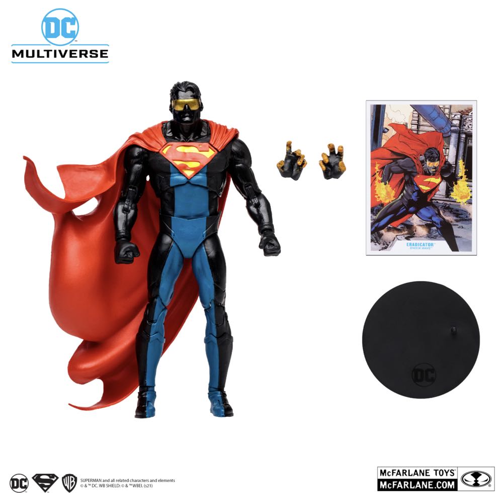 Eradicator Shock Wave - McFarlane Toys (DC Multiverse) (Shock Wave) action figure collectible - Main Image 3