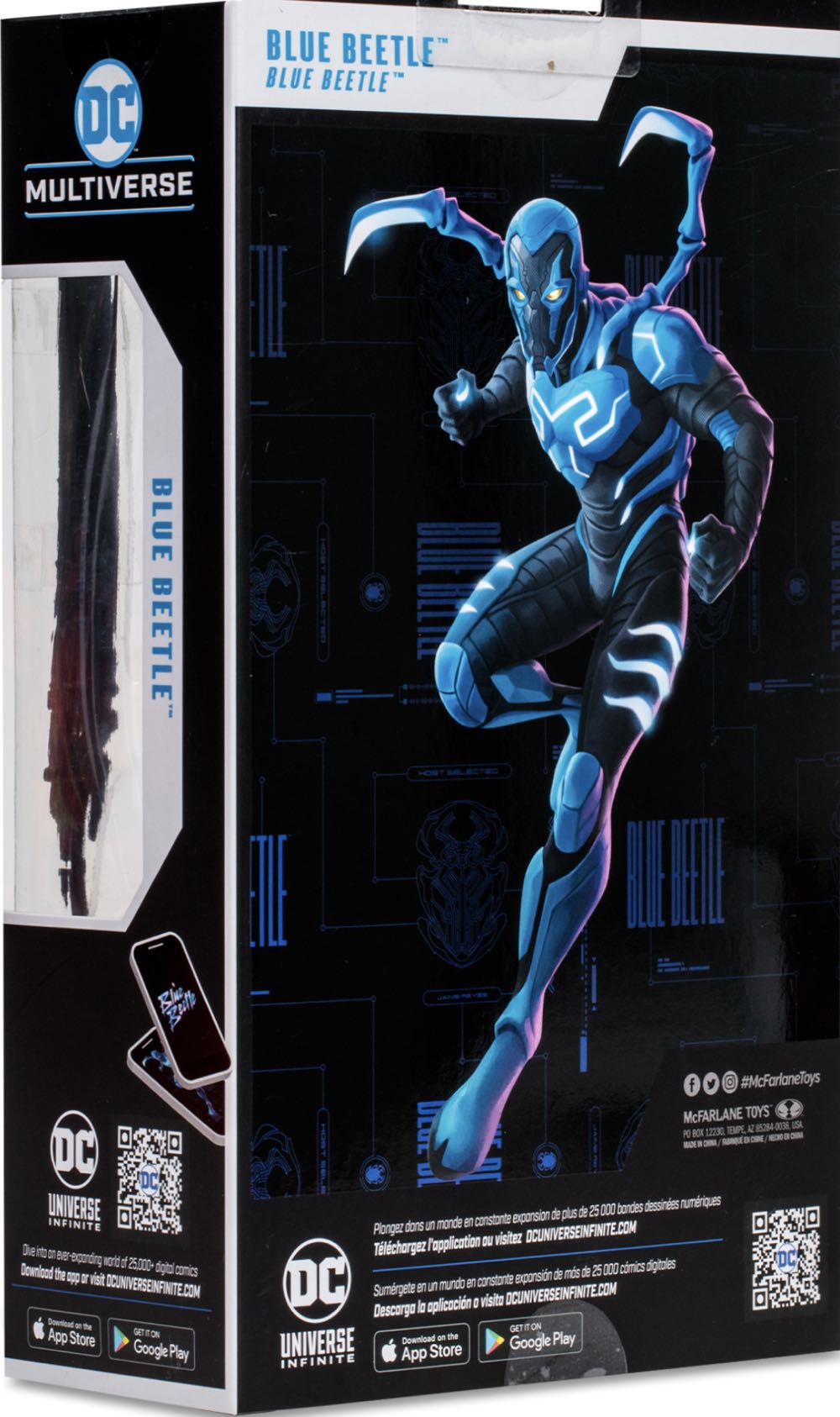 Blue Beetle - McFarlane Toys (DC Multiverse) (Blue Beetle Movie (2023)) action figure collectible - Main Image 2