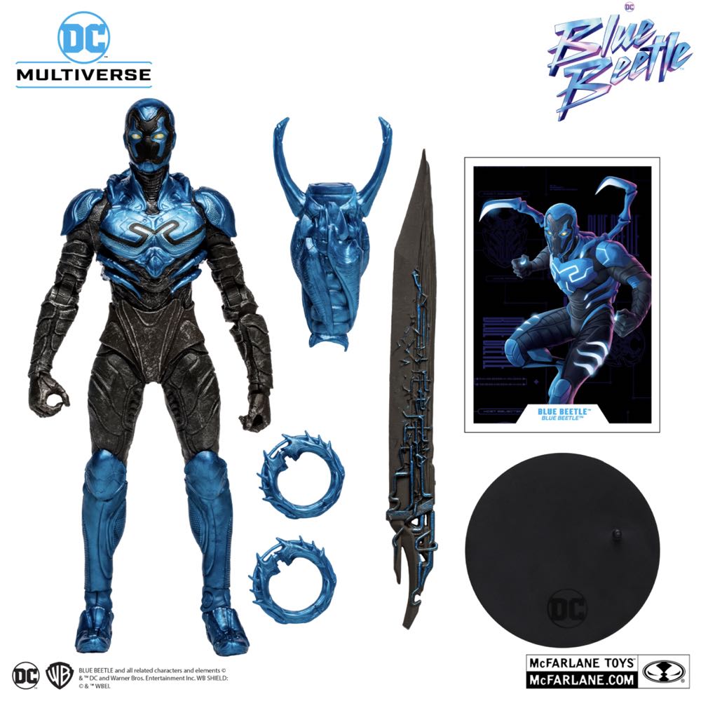 Blue Beetle - McFarlane Toys (DC Multiverse) (Blue Beetle Movie (2023)) action figure collectible - Main Image 3