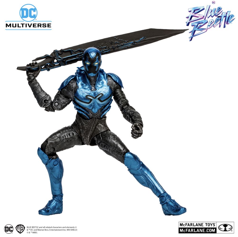 Blue Beetle - McFarlane Toys (DC Multiverse) (Blue Beetle Movie (2023)) action figure collectible - Main Image 4