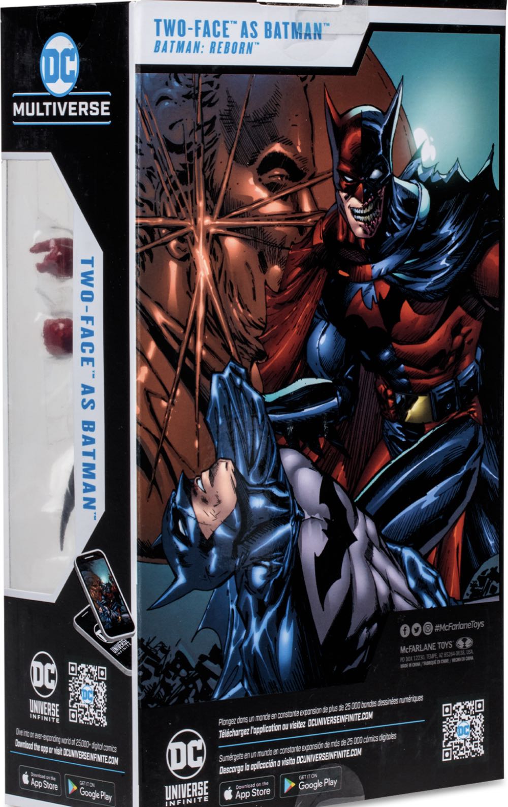 Two Face Als Batman - McFarlane Toys (DC Multiverse) (Batman Reborn) action figure collectible - Main Image 2
