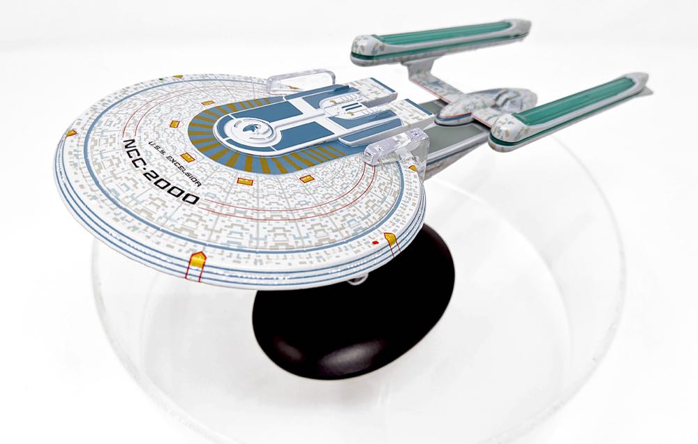 #8 U.S.S. Excelsior NCC-2000 - Eaglemos Collections (Star Trek) action figure collectible - Main Image 3