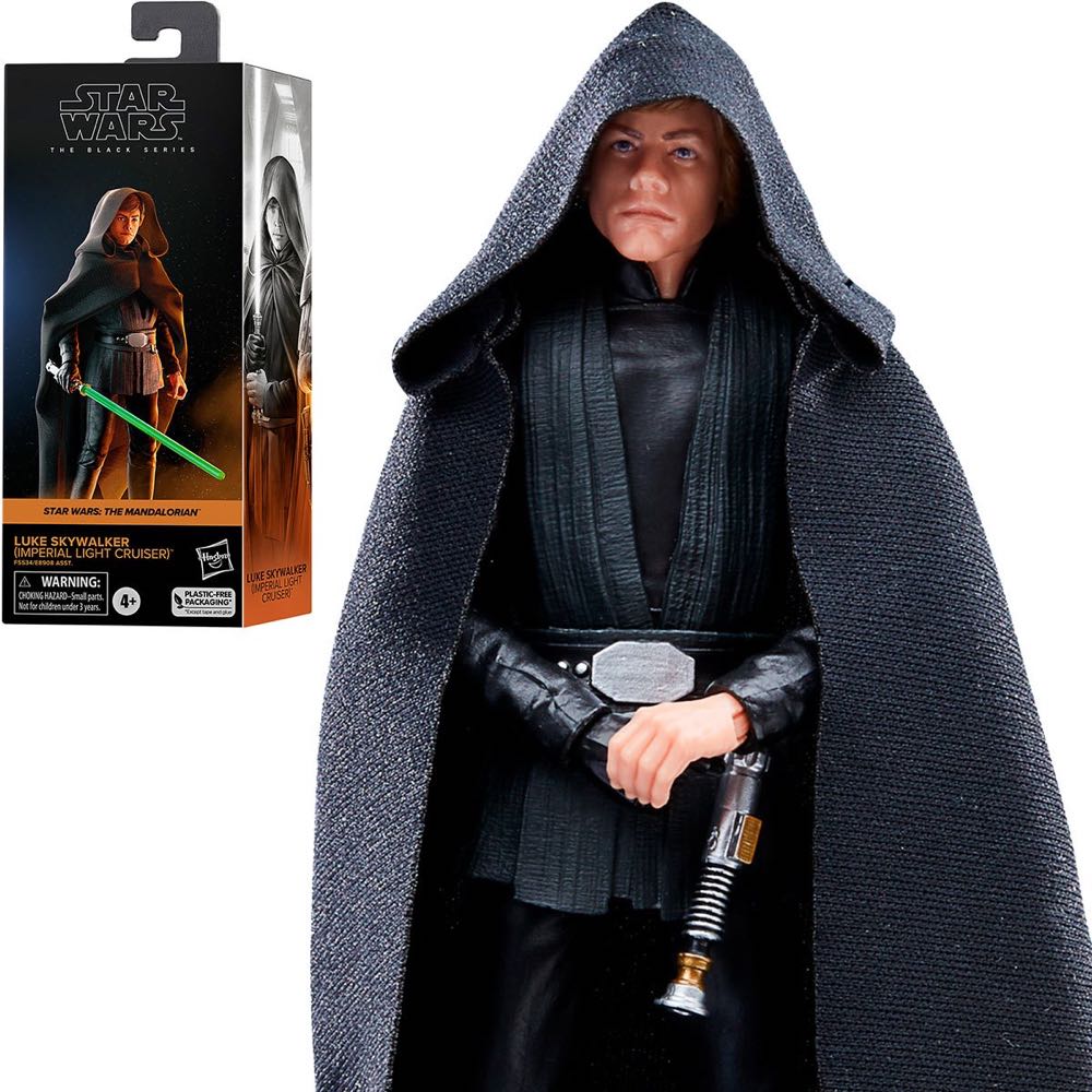 Black Series Luke Skywalker(The Mandalorian) - Hasbro Black Series (Star Wars - Black Series 6”) action figure collectible - Main Image 2