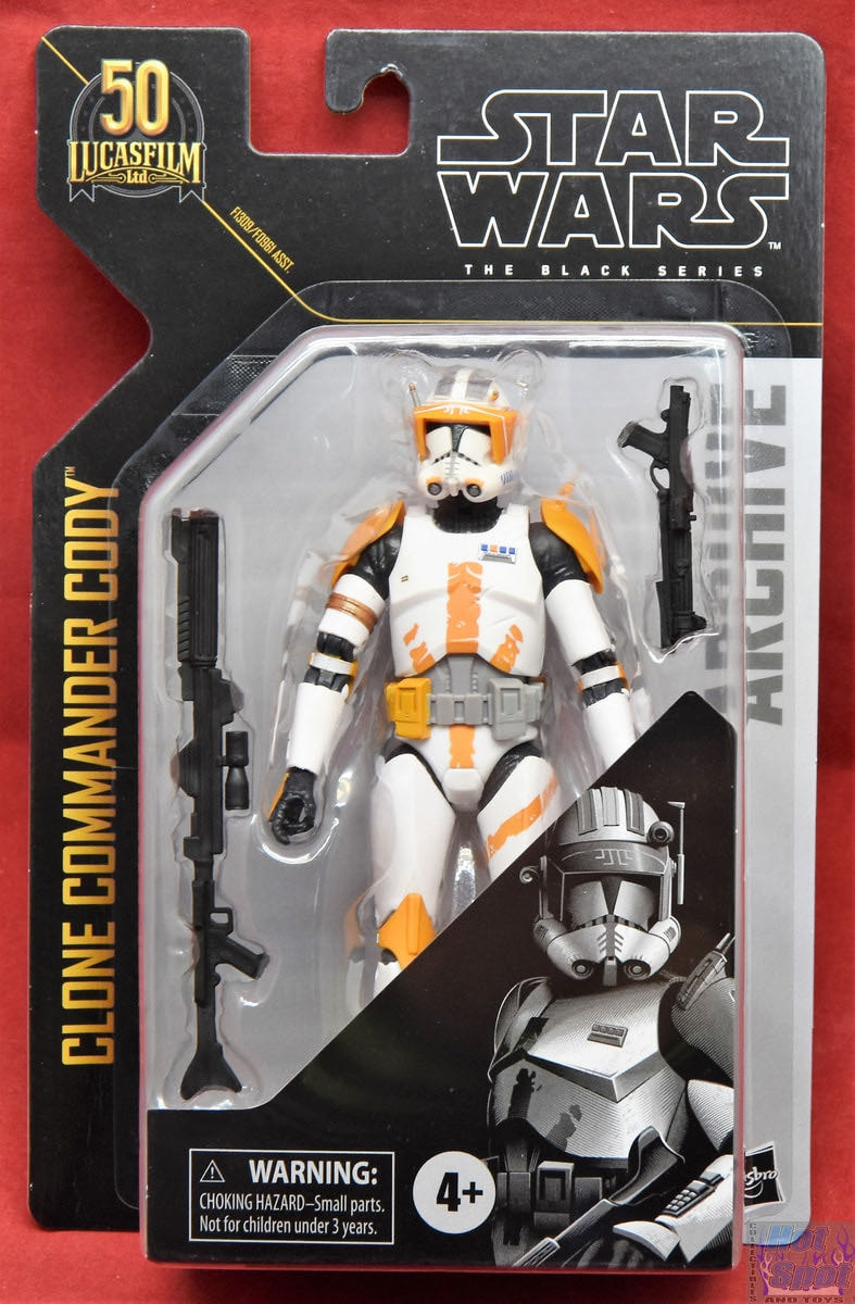 Black Series Clone Commander Cody (Archive) - Hasbro Black Series (Star Wars - Black Series 6”) action figure collectible - Main Image 2
