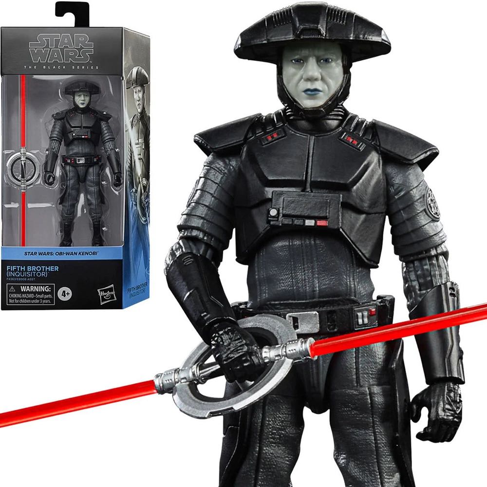 Black Series Fifth Brother - Hasbro Black Series (Star Wars - Black Series 6”) action figure collectible - Main Image 2