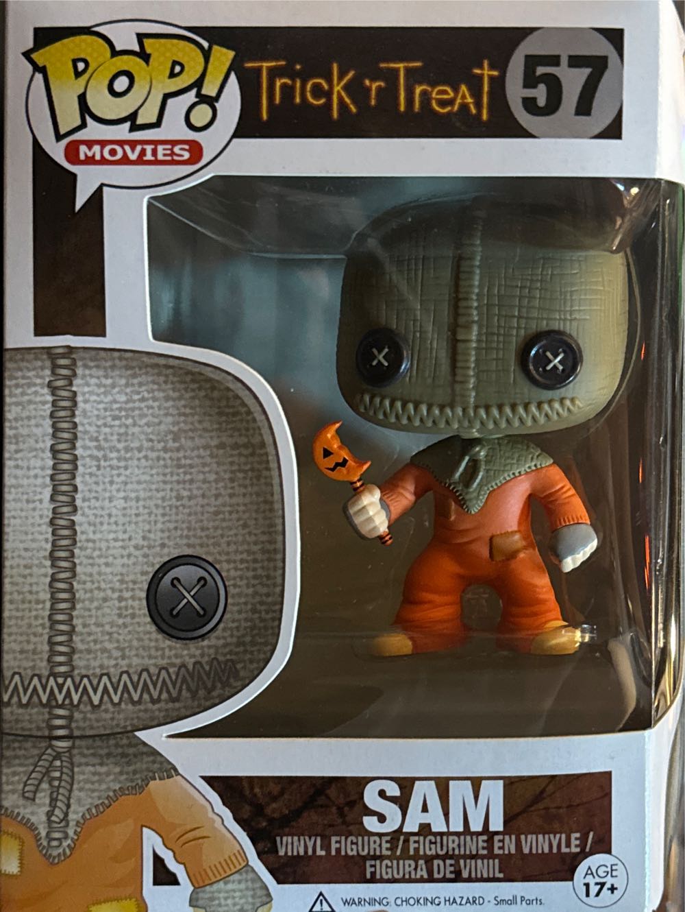Funko - (57) Sam - Funko Pop Movies (Trick r Treat) action figure collectible [Barcode 830395033617] - Main Image 2