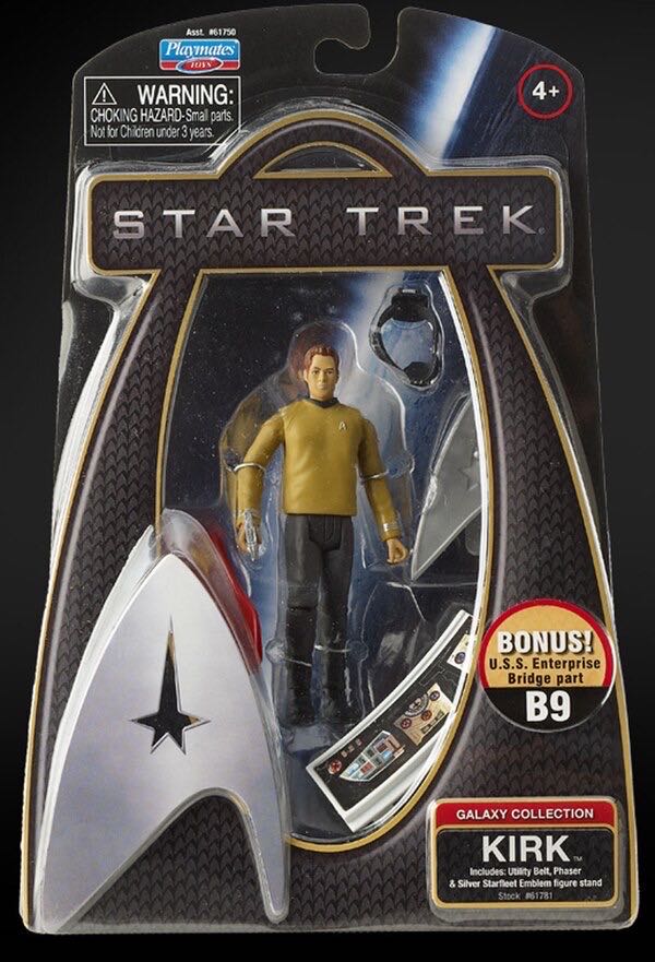 Star Trek: Kirk (B9) - Playmates (Star Trek: Galaxy Series) action figure collectible - Main Image 2