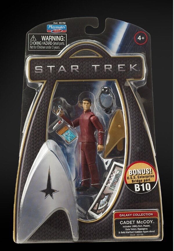 Star Trek: McCoy (Cadet) (B10) - Playmates (Star Trek: Galaxy Series) action figure collectible - Main Image 2