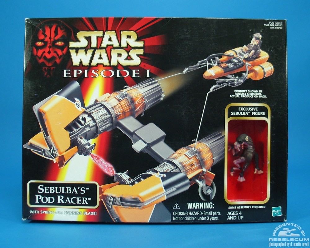 Star Wars: Sebulba - Hasbro (Star Wars: Episode I: The Phantom Menace) action figure collectible - Main Image 2