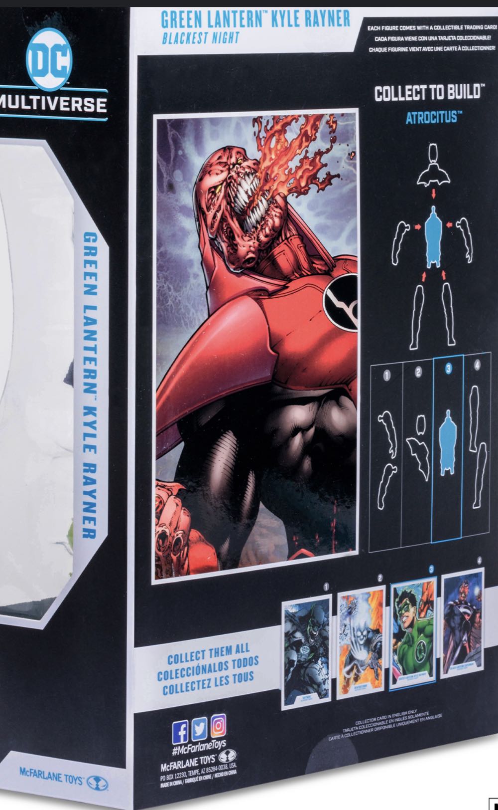 Green Lantern Kyle Rainer - McFarlane Toys (DC Multiverse) (Blackest Night) action figure collectible - Main Image 2