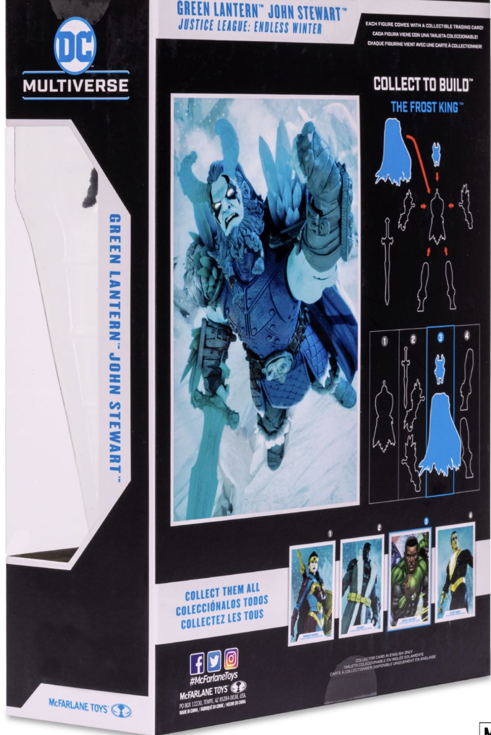 Green Lantern John Stewart - McFarlane Toys (DC Multiverse) (Justice League Endless Winter) action figure collectible - Main Image 2