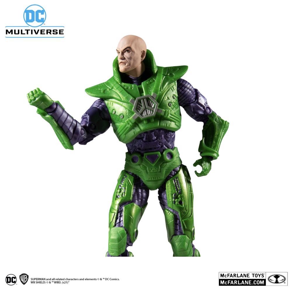 Lex Luthor Power Suit Green - McFarlane Toys (DC Multiverse) (DC New 52) action figure collectible - Main Image 4
