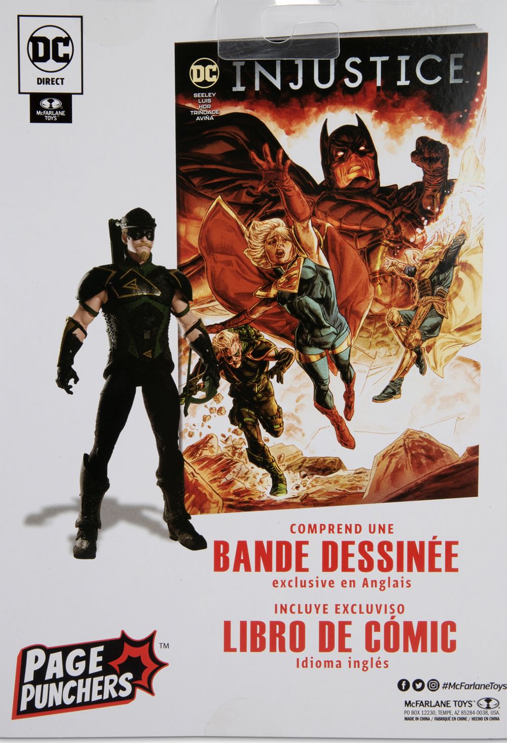 Green Arrow - McFarlane Toys (DC Multiverse) (Page Punchers: Injustice 2) action figure collectible - Main Image 2