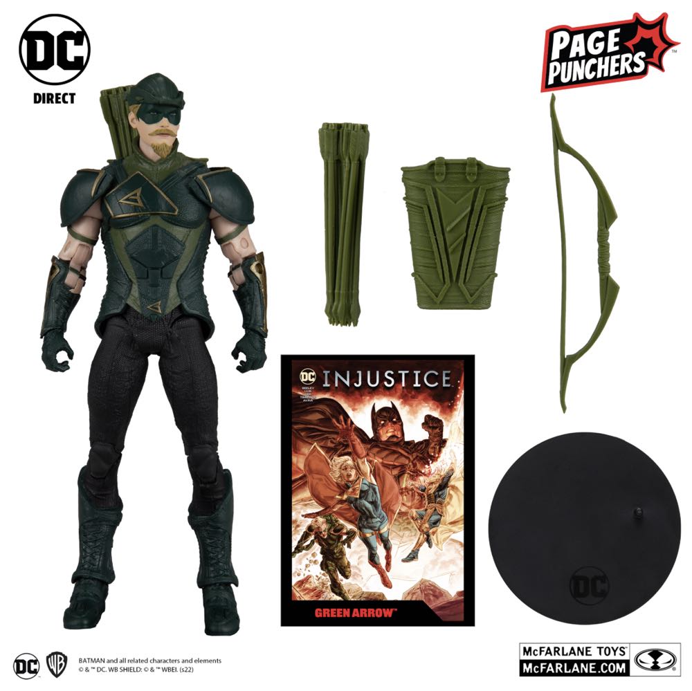 Green Arrow - McFarlane Toys (DC Multiverse) (Page Punchers: Injustice 2) action figure collectible - Main Image 3