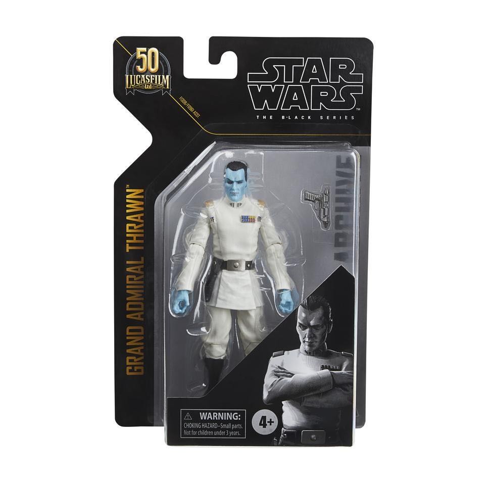 Black Series Grand Admiral Thrawn (Archive) - Hasbro Black Series (Star Wars - Black Series 6”) action figure collectible - Main Image 2