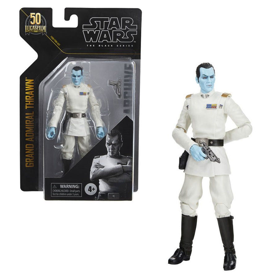 Black Series Grand Admiral Thrawn (Archive) - Hasbro Black Series (Star Wars - Black Series 6”) action figure collectible - Main Image 3
