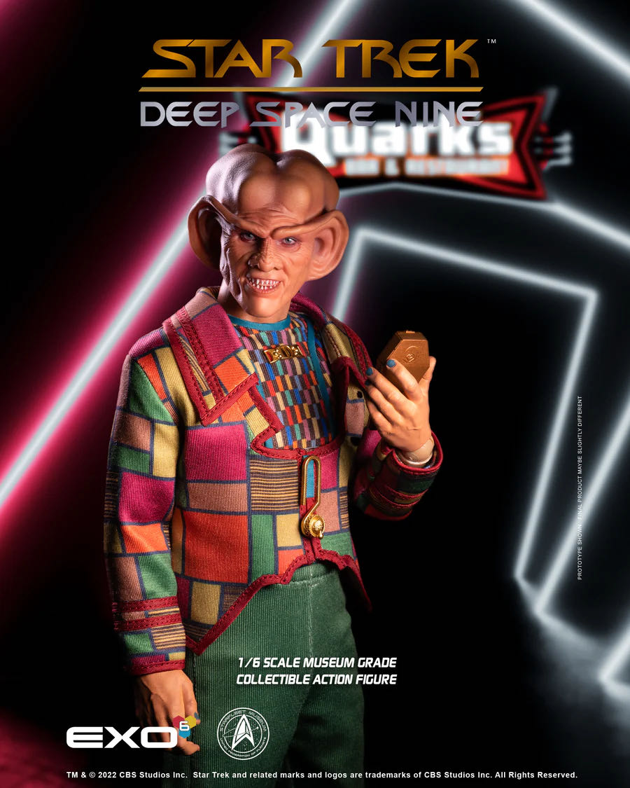 Star Trek: Deep Space Nine - Quark - EXO-6 (Star Trek Universe) action figure collectible [Barcode 656382532952] - Main Image 3