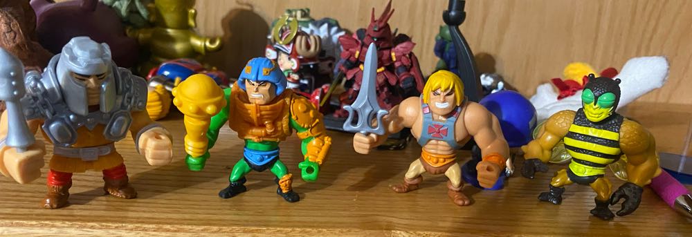 Masters of the Universe Eternia Minis Multipack 3-in, Set of 4 MOTU Characters - Mattel action figure collectible - Main Image 4