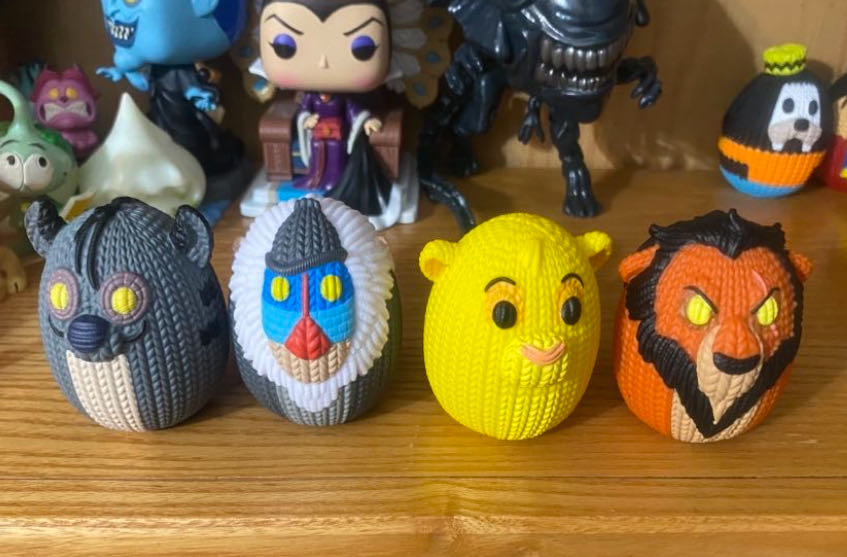 54 Lion King Eggs Scar - Handmade By Robots action figure collectible - Main Image 4