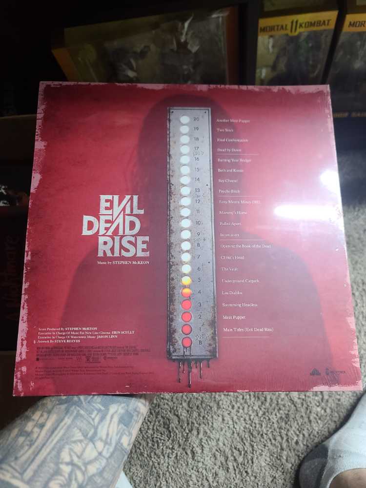 Evil Dead Rise Vinyl Lp Soundtrack New And Sealed Waxwork Signed - Waxwork (Horror) action figure collectible [Barcode 657768347467] - Main Image 2