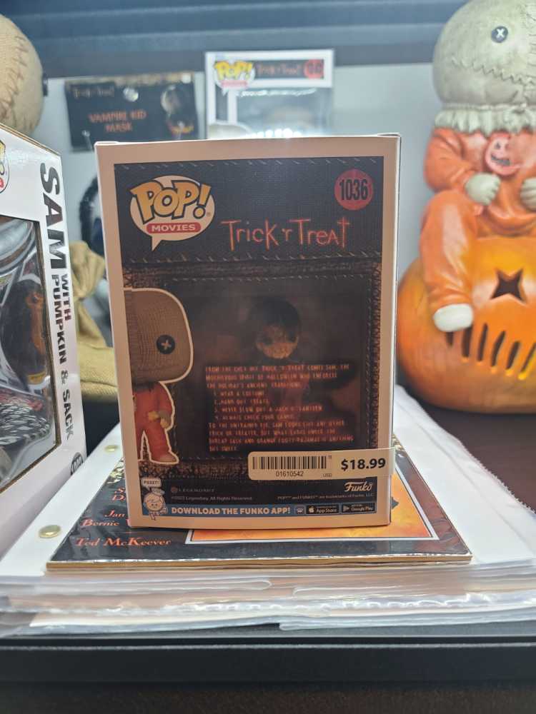 Funko Pop Movies 1036 Sam - Flocked - Funko (Horror) action figure collectible - Main Image 3