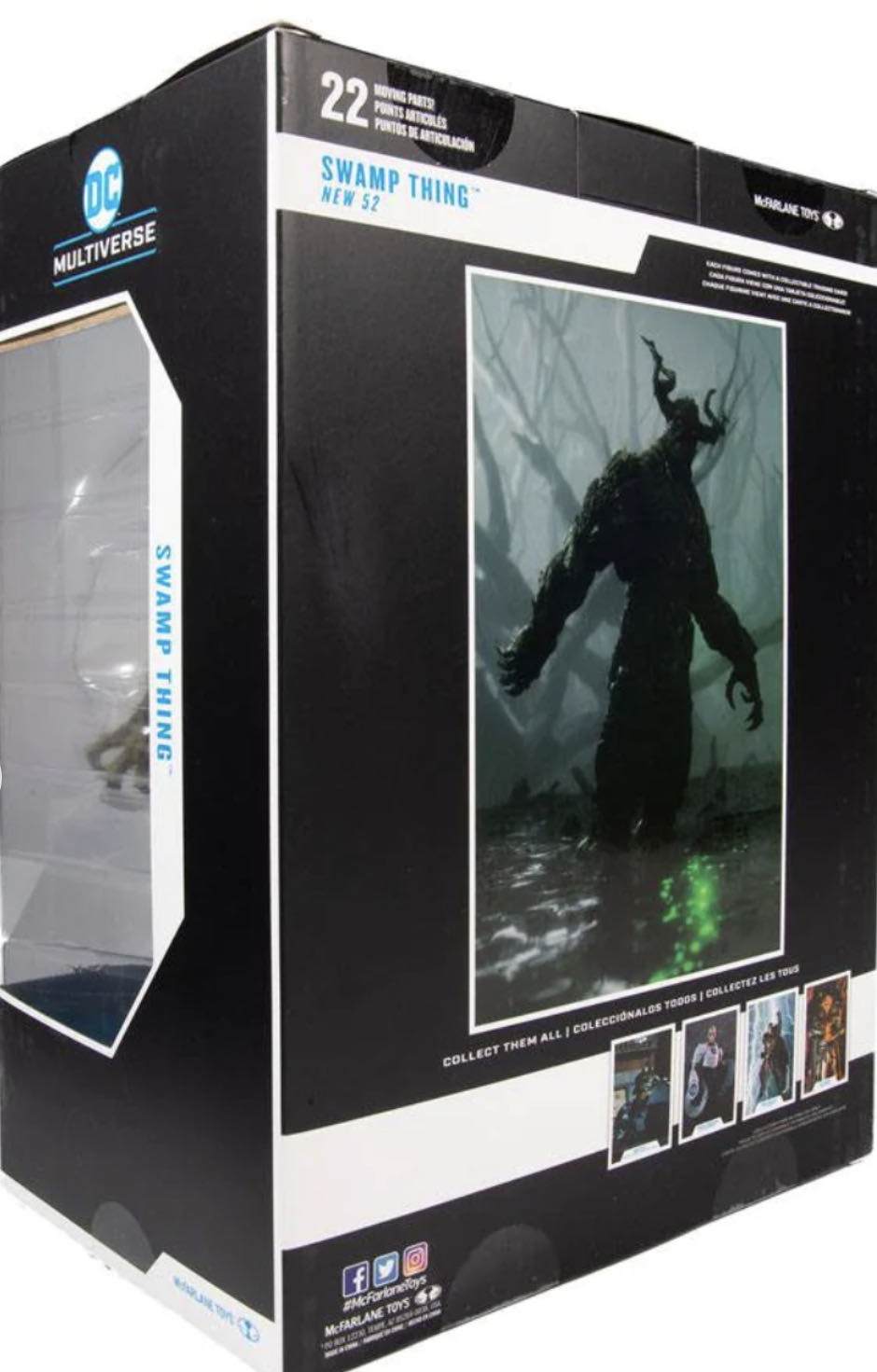 Swamp Thing Mit Hörnern - McFarlane Toys (DC Multiverse) (DC New 52) action figure collectible - Main Image 2