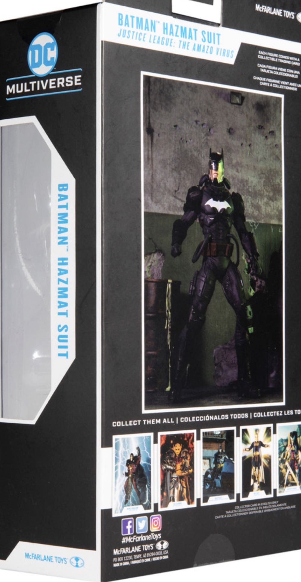 Batman Hazmat Suit - McFarlane Toys (DC Multiverse) (Justice League The Amazo Virus) action figure collectible - Main Image 2