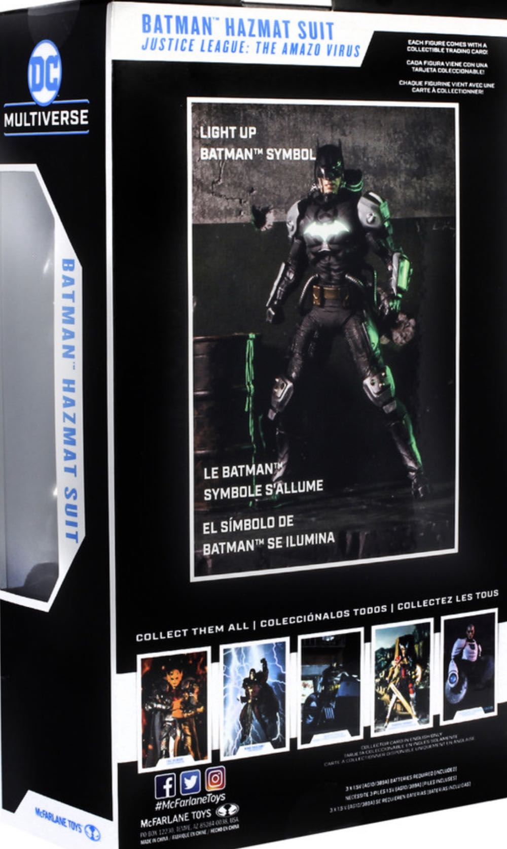 Batman Hazmat Suit (leuchtend) - McFarlane Toys (DC Multiverse) (Justice League The Amazo Virus) action figure collectible - Main Image 2