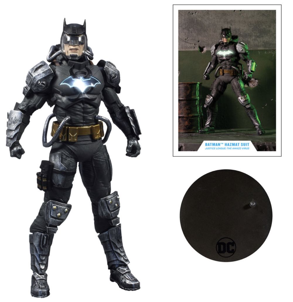 Batman Hazmat Suit (leuchtend) - McFarlane Toys (DC Multiverse) (Justice League The Amazo Virus) action figure collectible - Main Image 3