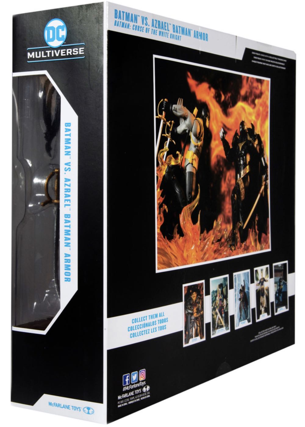 Batman VS. Azrael 2 Pack - McFarlane Toys (DC Multiverse) action figure collectible - Main Image 2