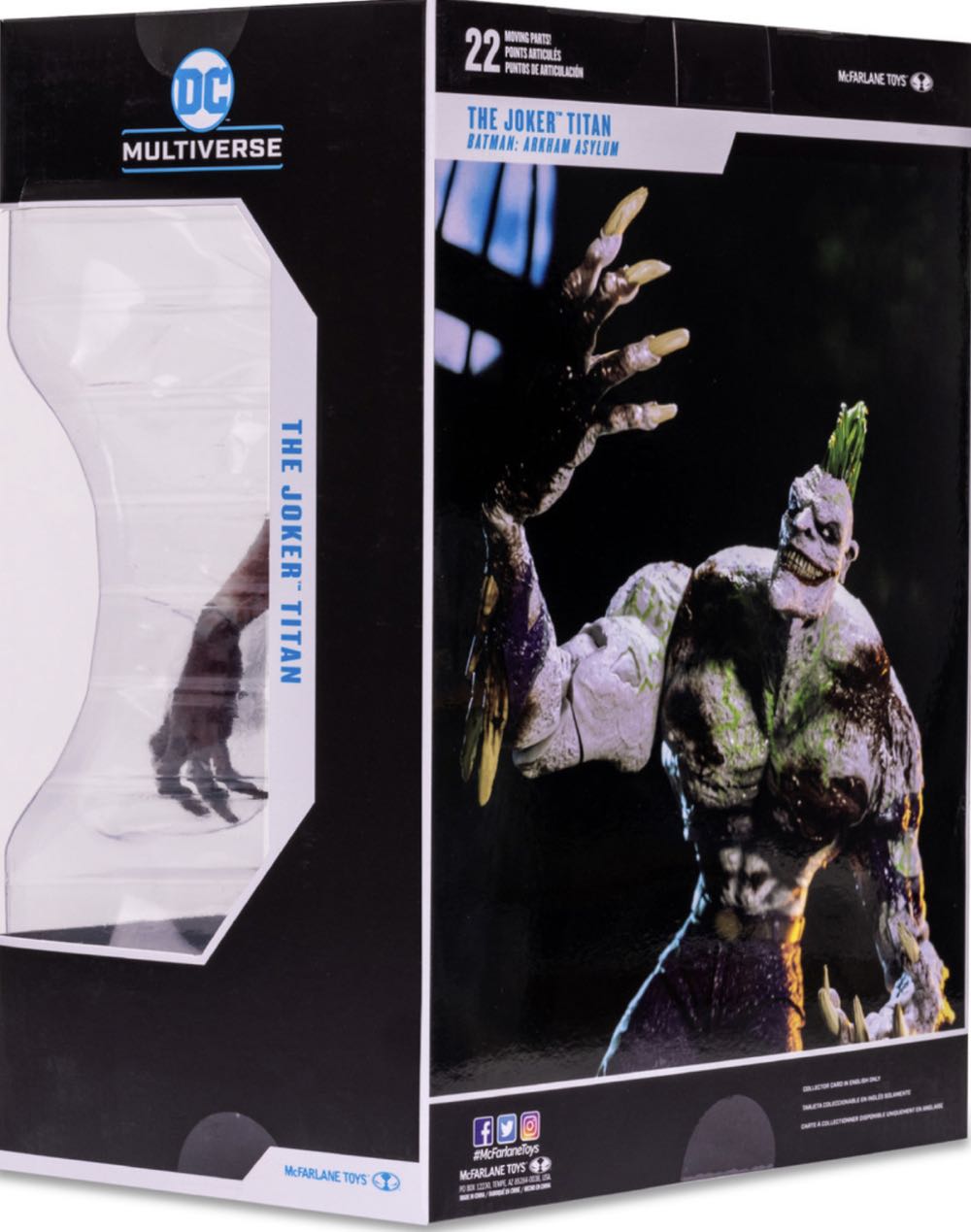 Joker Titan Big Fig - McFarlane Toys (DC Multiverse) (Arkham Asylum) action figure collectible - Main Image 2