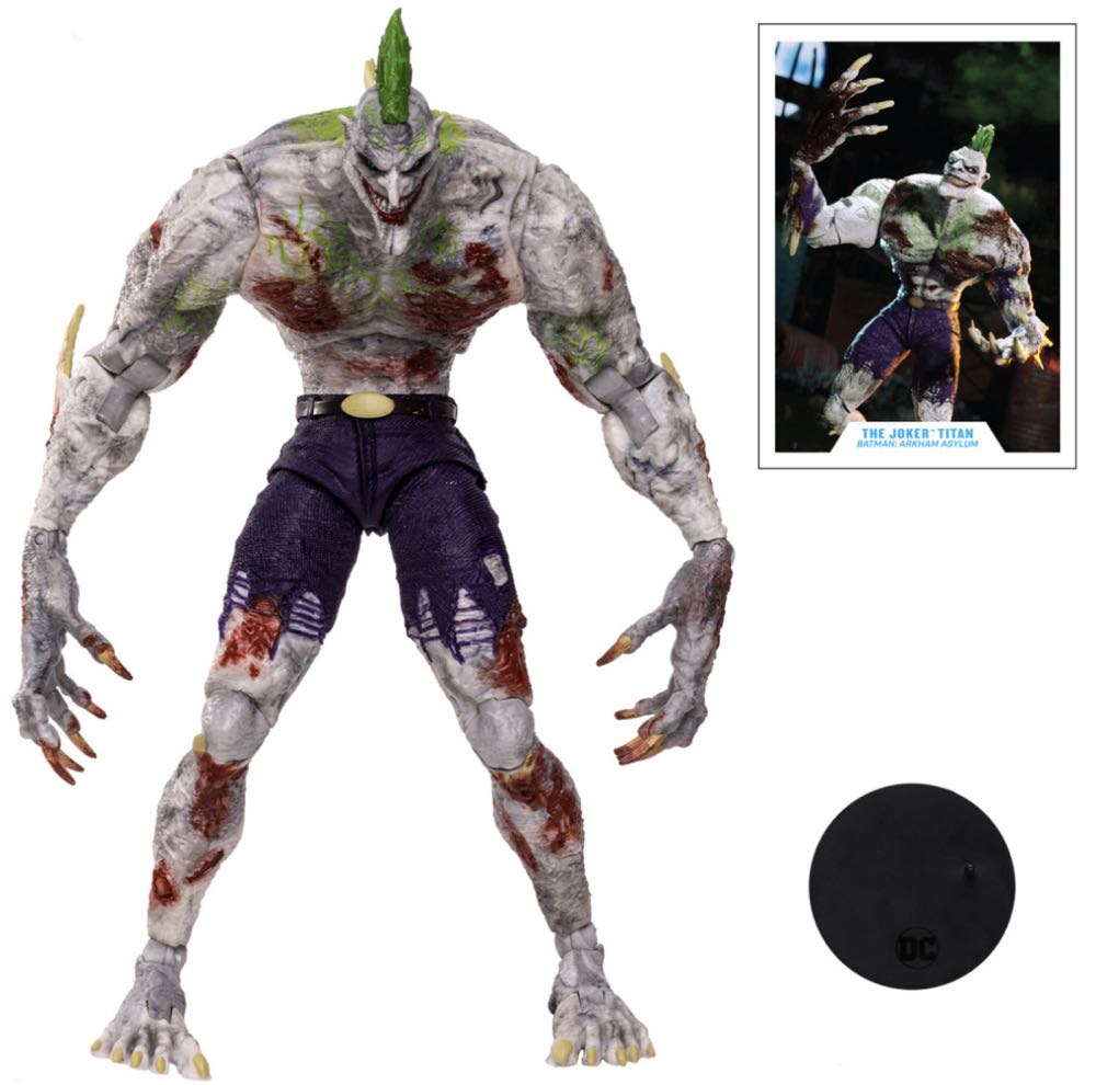 Joker Titan Big Fig - McFarlane Toys (DC Multiverse) (Arkham Asylum) action figure collectible - Main Image 3