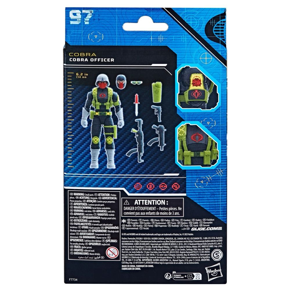 #97 Python Cobra Officer (Python Patrol) - Hasbro (G.I. Joe) action figure collectible [Barcode 5010996126061] - Main Image 2