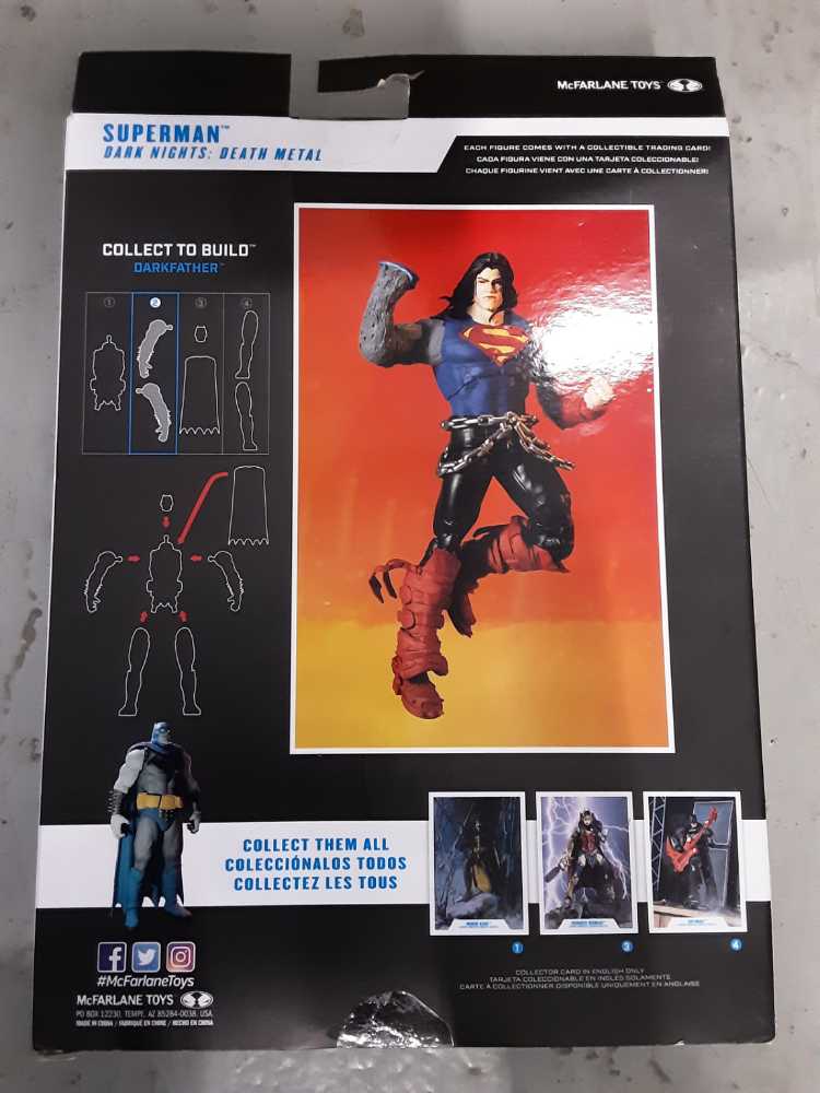 Superman Dark Knights: Death Metal - McFarlane Toys (Dark Knights: Death Metal) action figure collectible [Barcode 787926154399] - Main Image 3