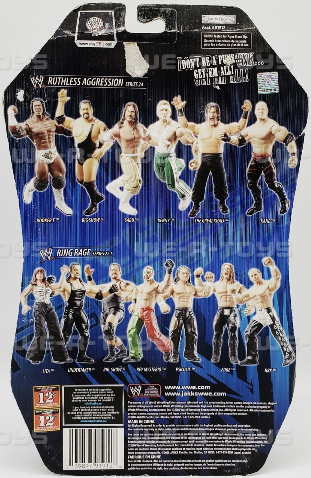 The Spirit Squad - Kenny - Jakks Pacific (WWE Ruthless Aggression Series 24) action figure collectible - Main Image 2