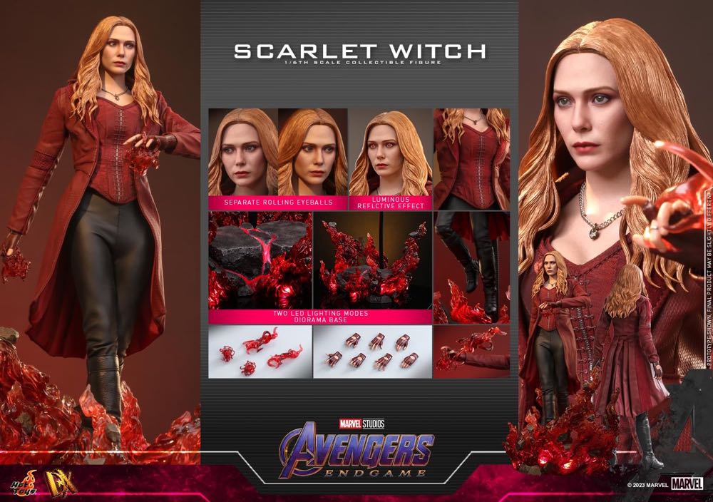 Scarlet Witch  - Hot Toys (Avengers End Game) action figure collectible - Main Image 4