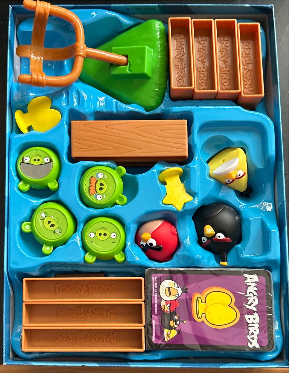 Angry Birds Knock On Wood Game - Mattel Games action figure collectible [Barcode 746775042035] - Main Image 3