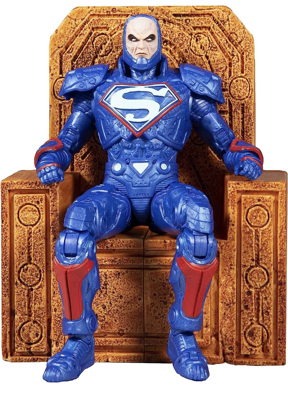 Lex Luthor in Power Suit (Blue Suit with Throne) - McFarlane - DC Multiverse action figure collectible - Main Image 3