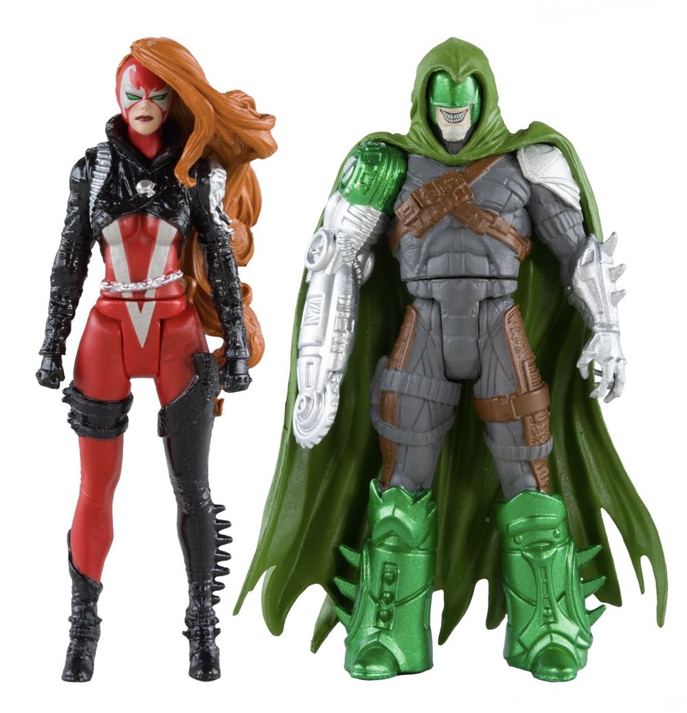 She Spawn and Curse - McFarlane Toys (Spawn 3” Page Punchers) action figure collectible [Barcode 787926904116] - Main Image 3