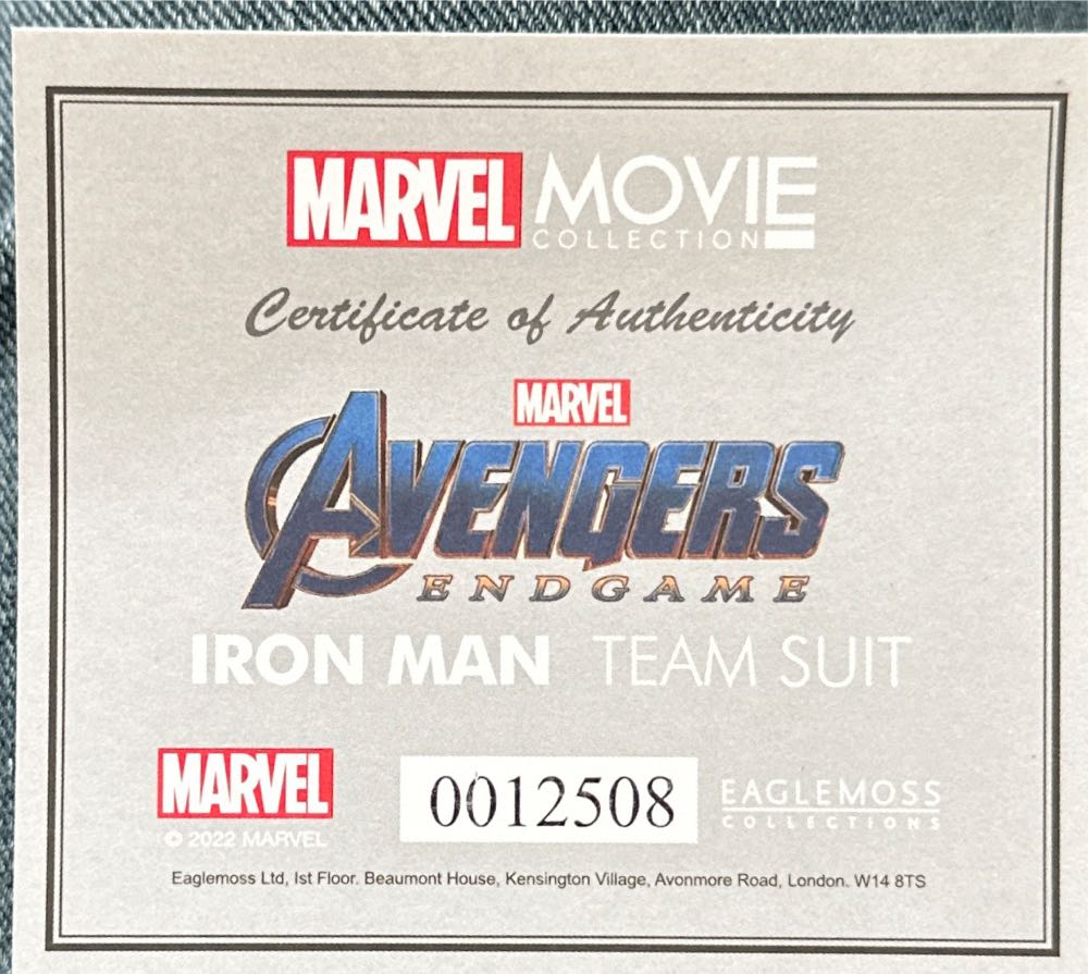 Iron Man Team Suit - Robert Downey Jr. (Avengers: Endgame) action figure collectible - Main Image 3