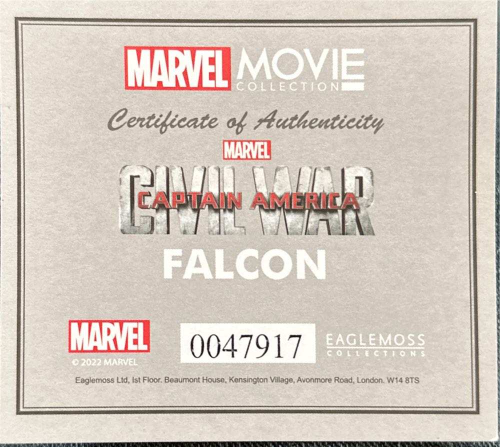 The Falcon - Anthony Mackie (Captain America: Civil War) action figure collectible - Main Image 3