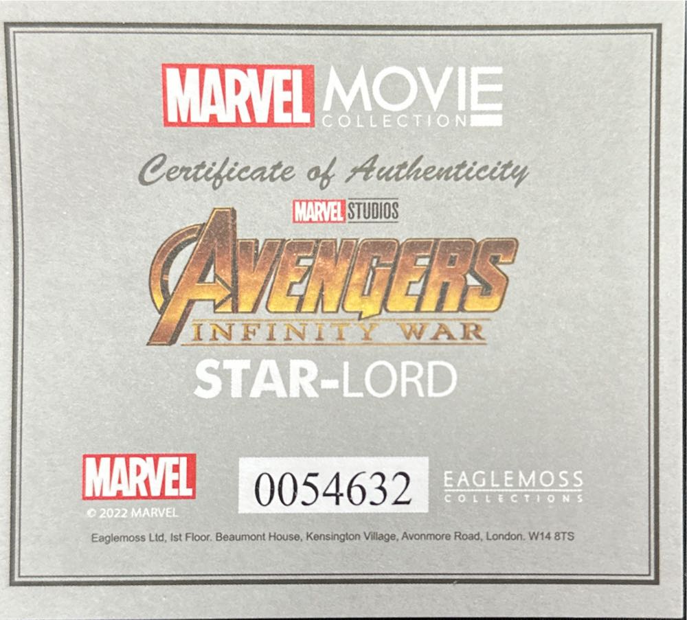 Star Lord - Chris Pratt (Avengers: Infinity War) action figure collectible - Main Image 3