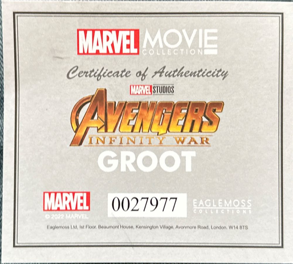 Groot - Vin Diesel (Avengers: Infinity War) action figure collectible - Main Image 3