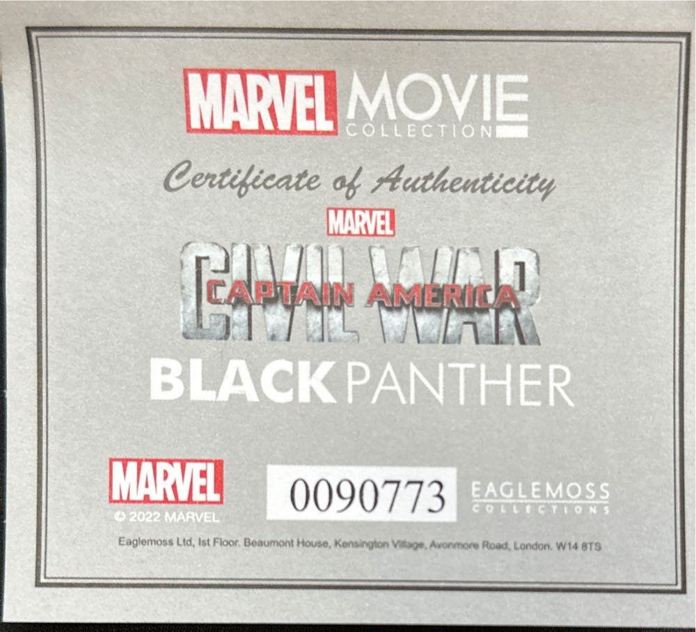 Black Panther - Chadwick Boseman (Captain America: Civil War) action figure collectible - Main Image 3