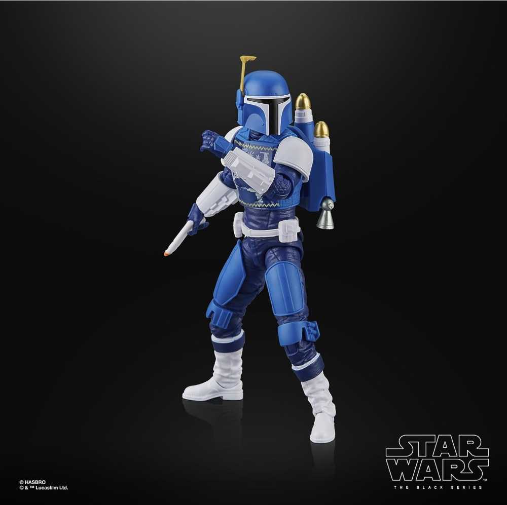 Star Wars Holiday Edition: Mandalorian Scout & Babu Frik (Holiday) - Hasbro (Star Wars Holiday Edition) action figure collectible [Barcode 5010996179708] - Main Image 4