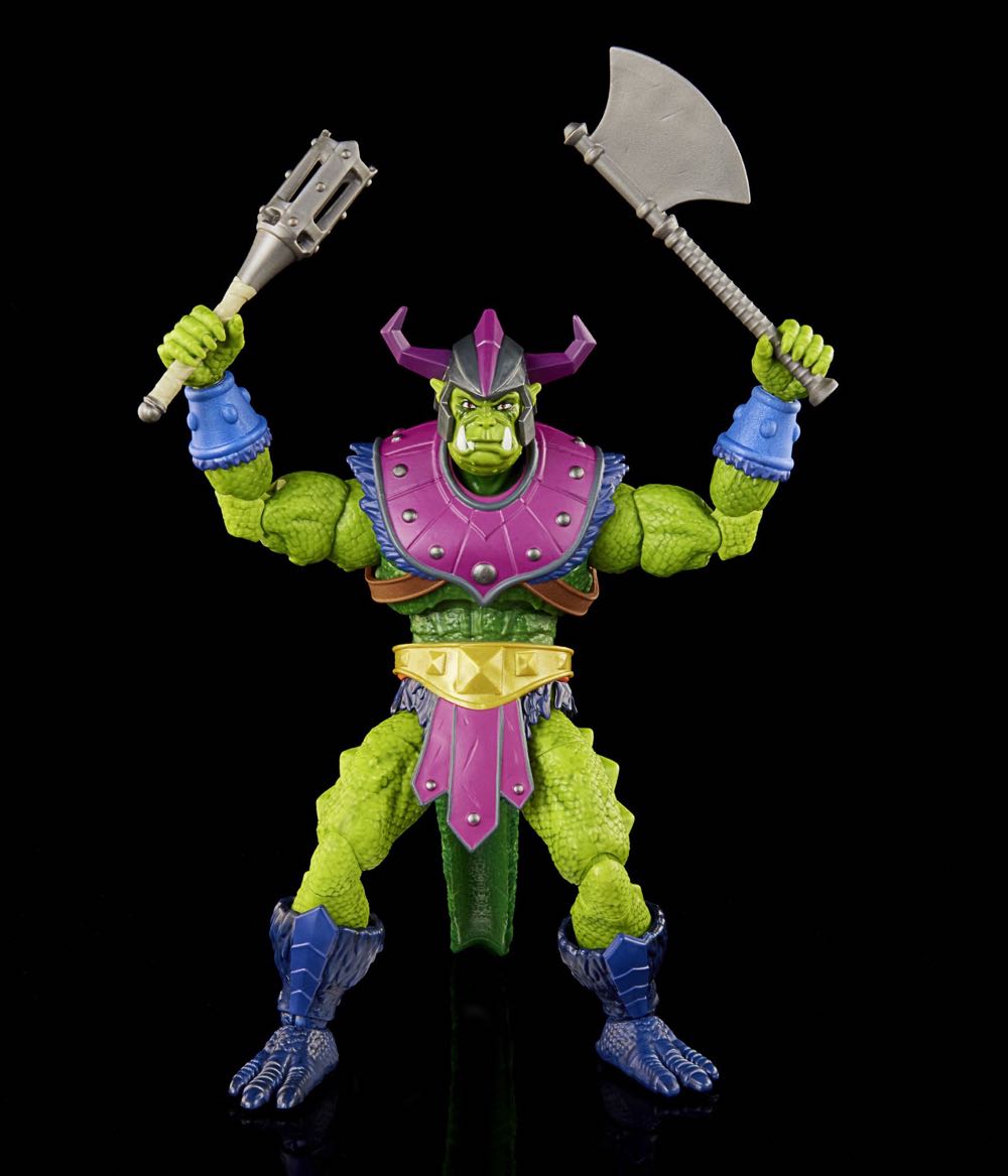 MOTU - Whiplash - Mattel He-Man Masterverse (Masters of the Universe - Masterverse) action figure collectible [Barcode 194735111633] - Main Image 3