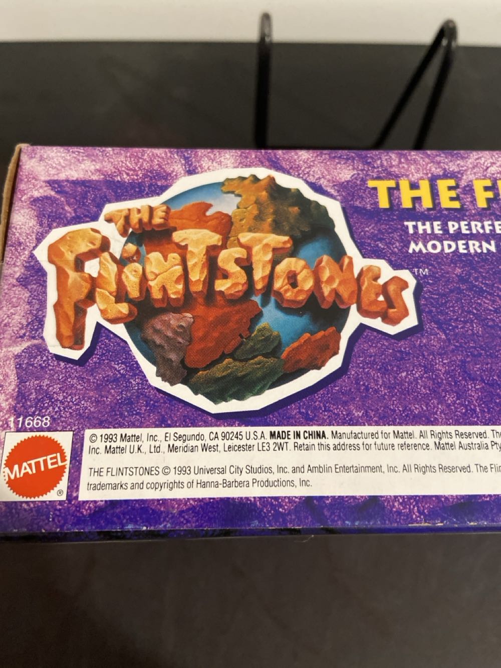 The Flintmobile - Mattel (The Flintstones: Movie) action figure collectible [Barcode 074299116681] - Main Image 3